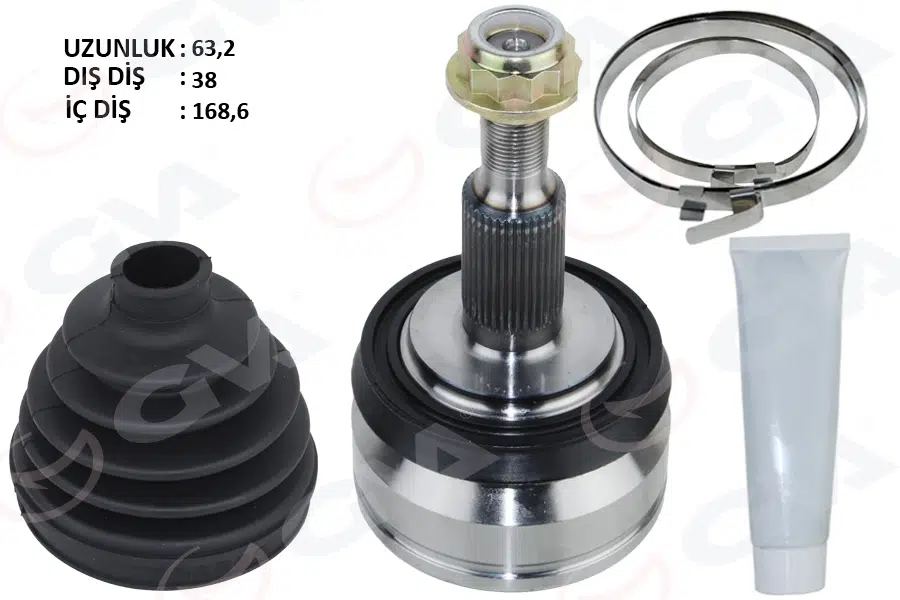 AKS KAFASI DIŞ T5.5-T6 2.0 TDI 10- CAAA-CAAB-CAAC-CXHB-CXGB 2.0 TDI 7E0498099B-7E0498099E