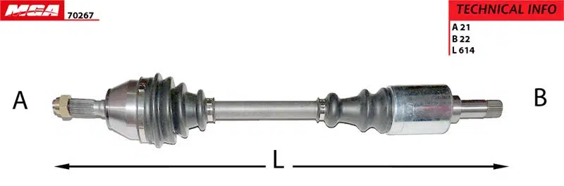 AKS SOL ( PEUGEOT 306 1.4 1.1 ) 3272T2