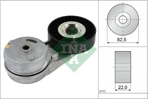 ALTERNATÖR GERGİ RULMANI KÜTÜKLÜ ASTRA G 02-05 - VECTRA B 00-03 -VECTRA C-ZAFIRA 2.0 16V-2.2 16V 24430296-614533-71739304-90537585