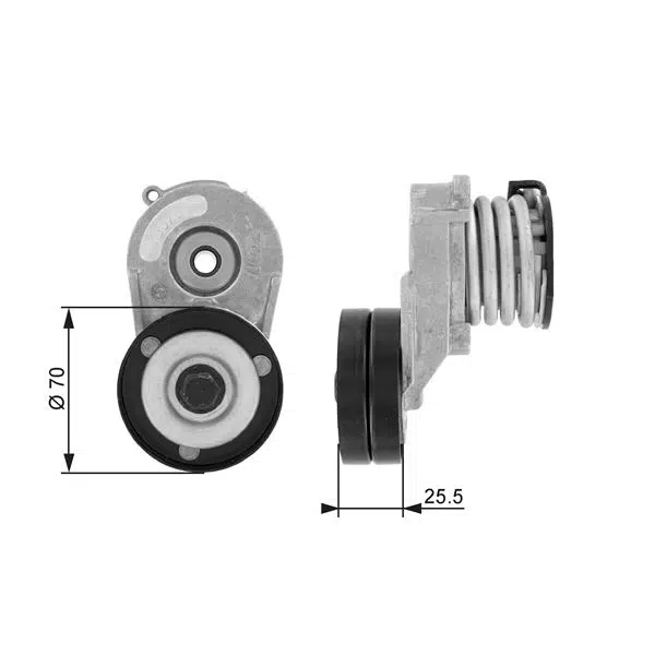 ALTERNATÖR GERGİ RULMANI KÜTÜKLÜ ASTRA G-H-COMBO-CORSA C-MERIVA 1.7CDTI-1.7DTI 16V 00> 97184929-1204641-1204853-97222553