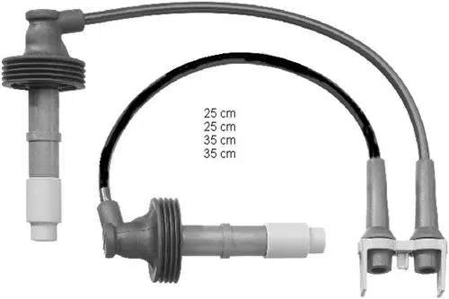 BUJİ BOBİN KABLOSU LAGUNA-SAFRANE II 2.0İ 16V N7Q 95-01 -VOLVO S40 1.6 1.8 95-99 2.0 95-04 7431275284-1275284
