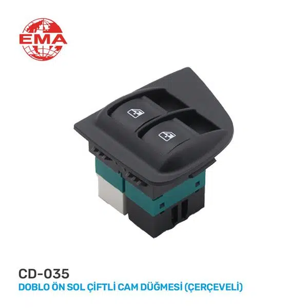 CAM AÇMA ANAHTARI FIAT DOBLO 05- SOL ÇİFTLİ-ÇERÇEVELİ 735417033
