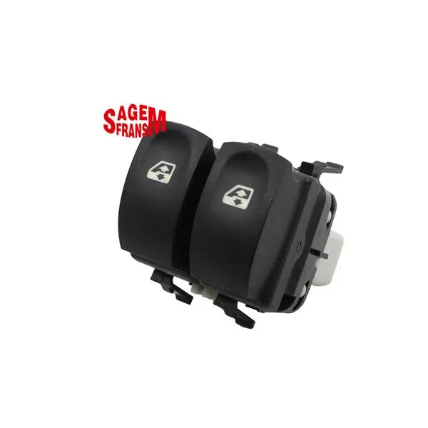 CAM AÇMA DÜĞMESİ CLIO III ÖN SOL BEYAZ ÇİFTLİ 8200214939