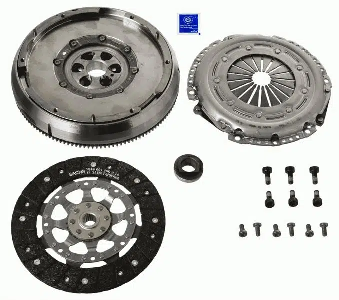 DEBRİYAJ SETİ VOLANLI KİT P207-P307-P407-P1007-PARTNER TEPEE-BERLINGO-C2-C3-C4-C5 1.6 HDİ 0532.X9-0532.Q4-0532.R7-0532.W9