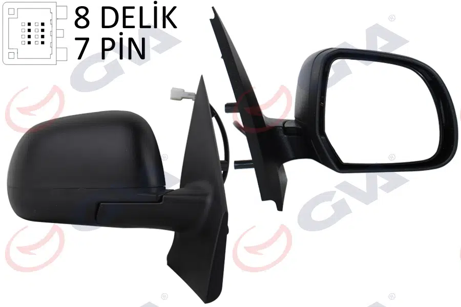 DIŞ DİKİZ AYNASI SAĞ DOKKER-LODGY 12> ELEKTRİKLİ ISITMALI KONVEKS 7 FİŞ VM-6803EHSR 963019902R