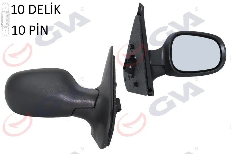 DIŞ DİKİZ AYNASI SAĞ SYMBOL 00> ELEKTRİKLİ KONVEKS 3 FİŞ VM-136EHSR 7700435864