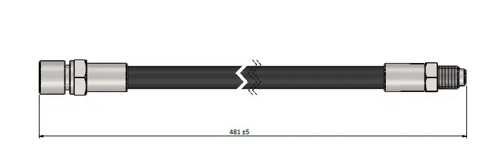 FREN HORTUMU ARKA MERCEDES G-CLASS W460 W461 W463 (2 ADET) A4604285135