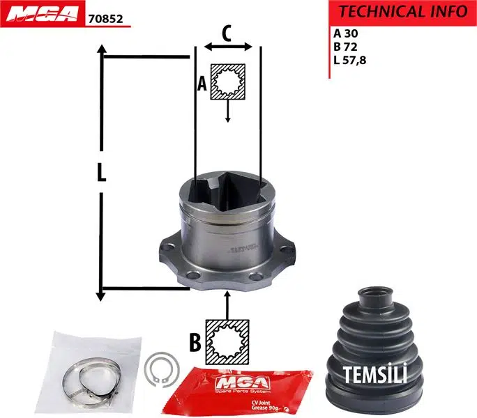 IC AKS KAFASI VW AUDI SEAT SKODA 1J0498103K
