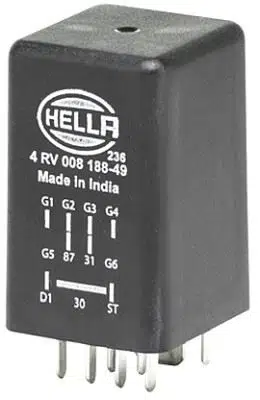 KONTROL ÜNİTESİ ISITMA BUJİSİ 9 KUTUPLU 12V VW 038907281B-038907281B-038907281B