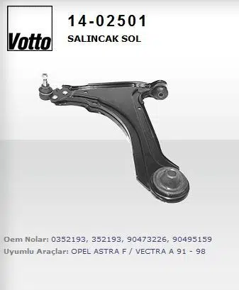 SALINCAK SOL ( OPEL ASTRA F 1998/2002 / VECTRA A 1988/1995 ) 352193